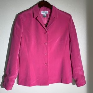 Style & Co Pink Jacket Size 8p